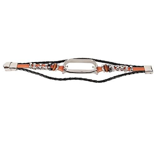 Airshi Uhrenarmband, Kunstleder, Retro-Metallschnalle, Ersatz für Uhrenarmband, Smartwatch (#5) von Airshi