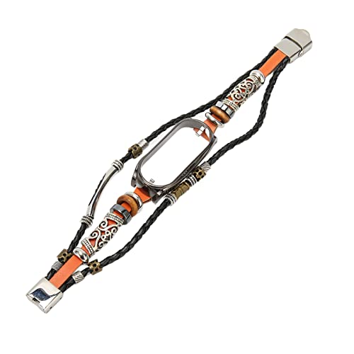 Uhrenarmband-Ersatzarmband, Metallverschluss, Verstellbares Lederarmband, Uhrenarmband, Retro-DIY, Flexibel für den Alltag (#4) von Airshi