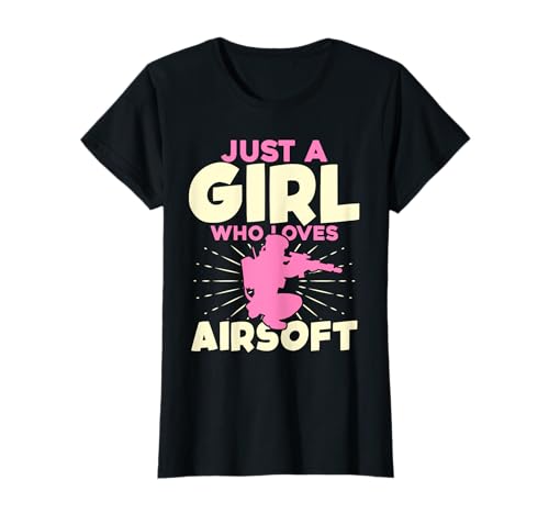 Nur EIN Mädchen, das Airsoft liebt T-Shirt Nur EIN Mädchen, das Airsoft liebt T-Shirt von Airsoft Enthusiasts Fun