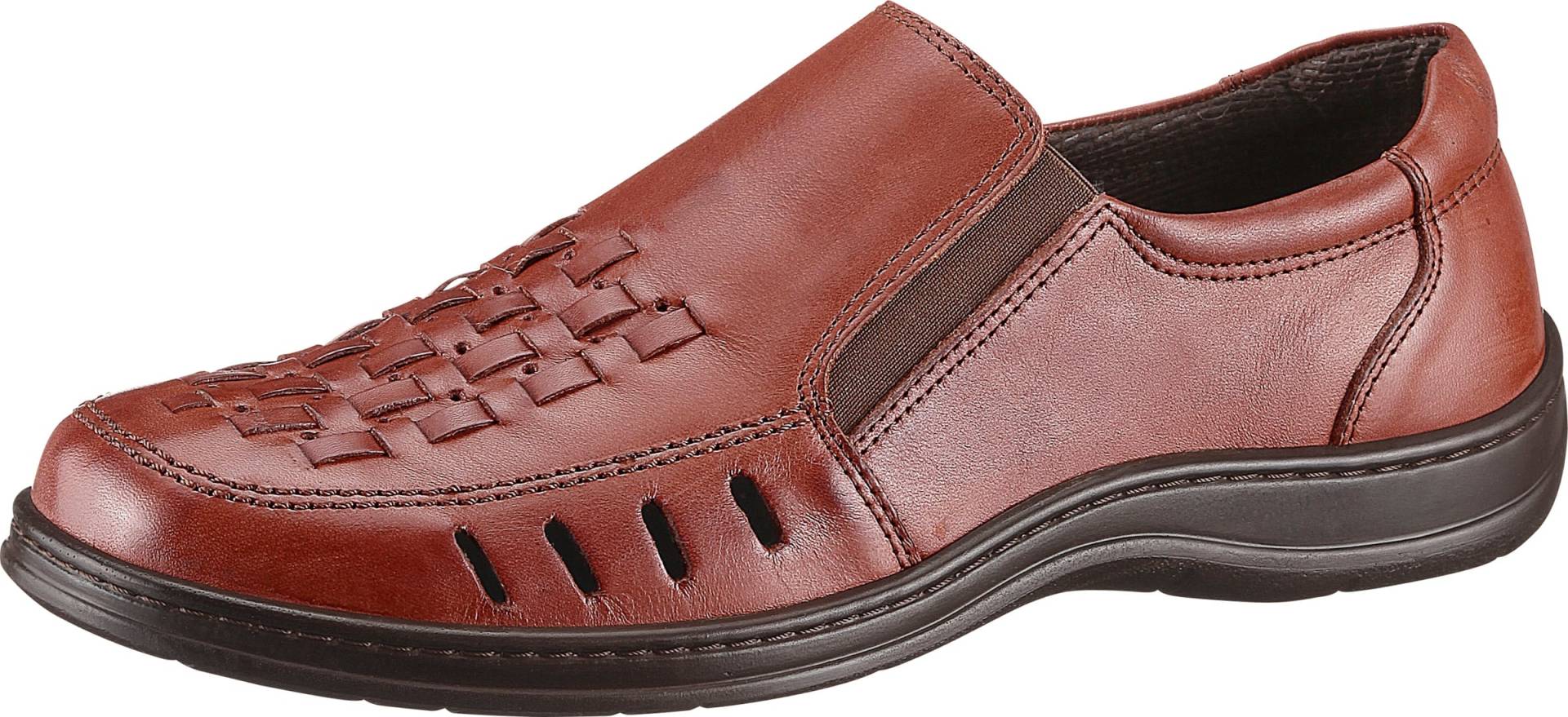 Sieh an! Herren Slipper cognac von Airsoft