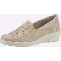 Witt Weiden Damen Slipper beige von airsoft comfort+