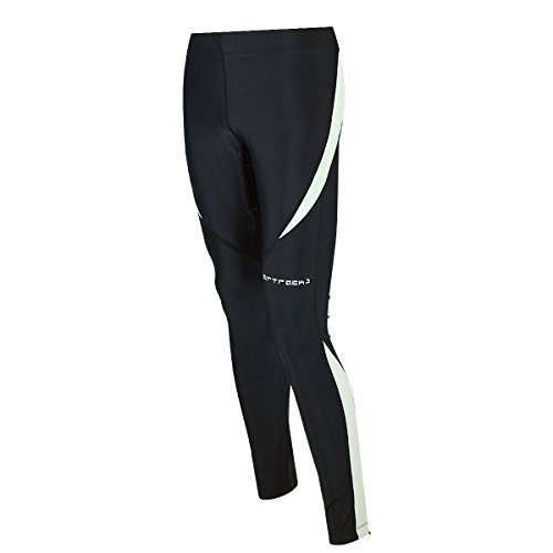 Airtracks Damen Laufhose Lang Pro Jogginghose Trainingshose Jogginghose Fitnesshose Leggings Fahrradhose - schwarz-grau - XXL - Damen von Airtracks