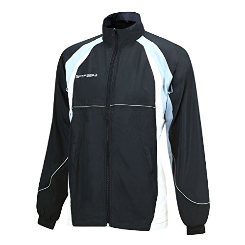 Airtracks Herren Fahrradjacke Laufjacke Radjacke Leichte Windjacke Winddicht Windstopper Atmungsaktiv Wasserabweisend Reflektoren S M l Xl XXL XXXL XXXXl 3Xl 4XL - schwarz - M von Airtracks