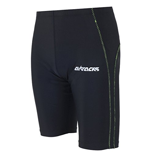 Airtracks FUNKTIONS Laufhose/Running Tight/Reflektoren - KURZ NEON - S von Airtracks