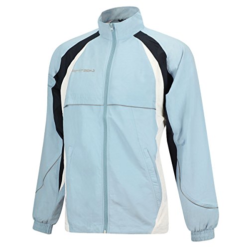 Airtracks Herren Fahrradjacke Laufjacke Radjacke Leichte Windjacke Winddicht Windstopper Atmungsaktiv Wasserabweisend Reflektoren S M l Xl XXL XXXL XXXXl 3Xl 4XL - hellblau - M von Airtracks