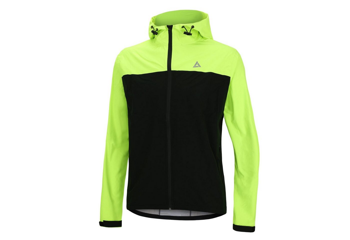 Airtracks Fahrradjacke Herren Fahrradjacke Regenjacke Pro Line mit Kapuze Fahrrad Regenjacke Wind & Wasserdicht, Wassersäule: 10.000 mm leicht & atmungsaktiv » S M L Xl XXL XXXL « von Airtracks