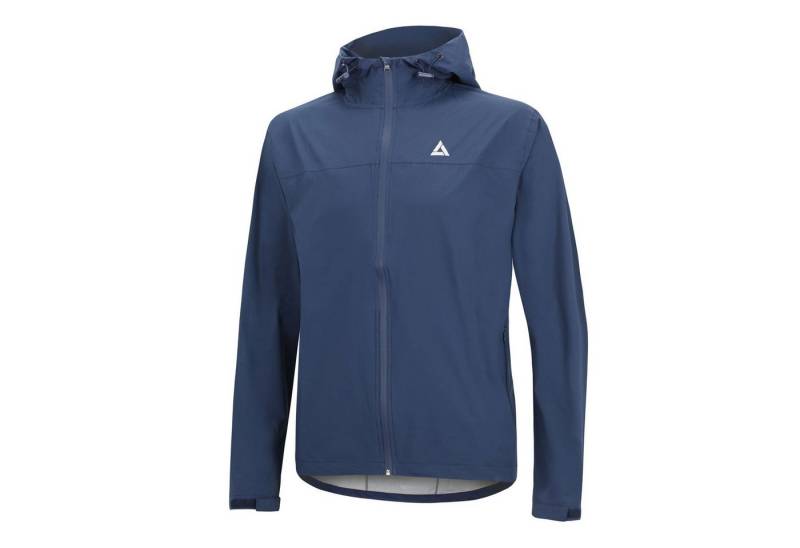Airtracks Fahrradjacke Herren Fahrradjacke Regenjacke Pro Line mit Kapuze (Fahrrad Regenjacke Wind & Wasserdicht) Wassersäule: 10.000 mm leicht & atmungsaktiv » S M L Xl XXL XXXL « von Airtracks