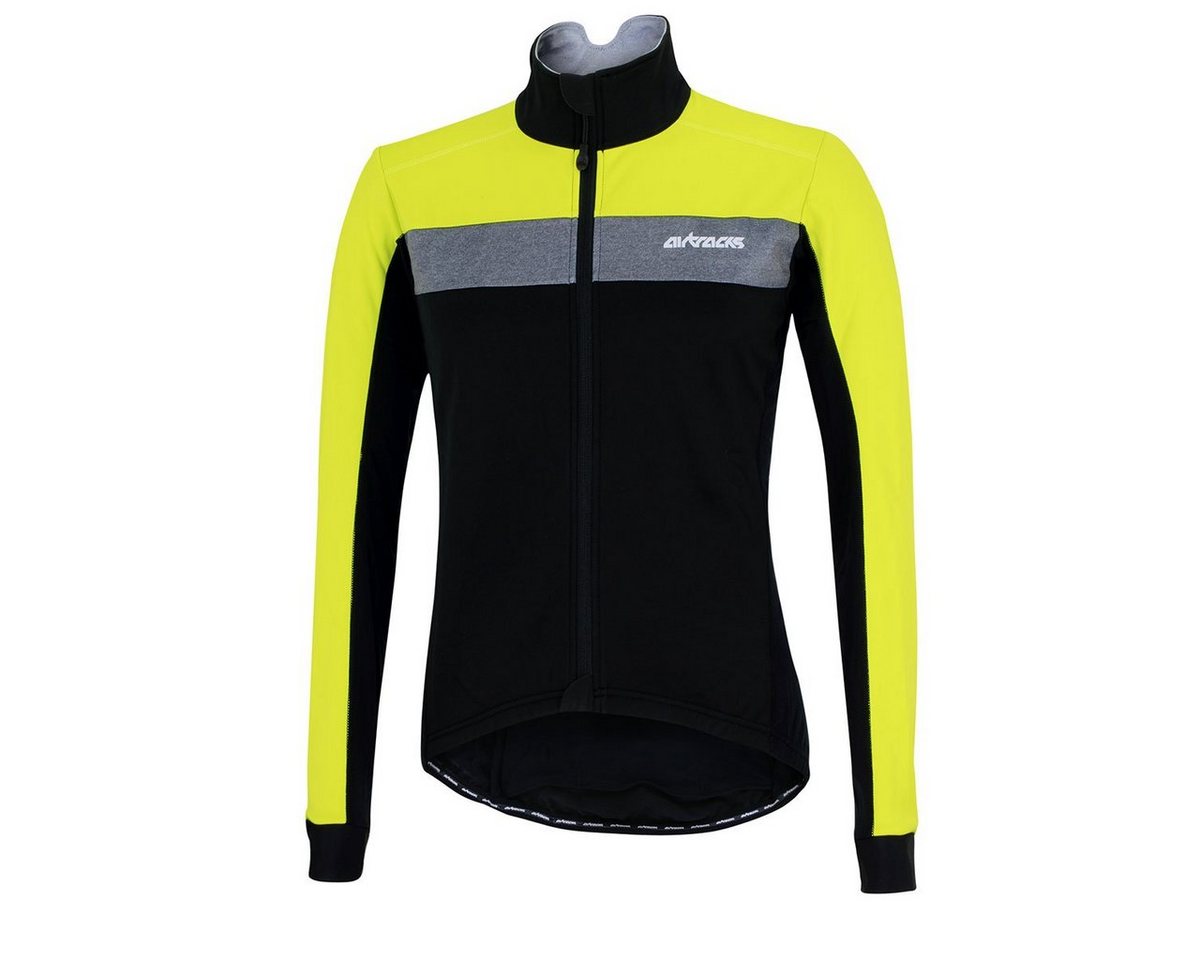 Airtracks Fahrradjacke Herren Thermo Fahrradjacke Pro Team Radjacke für die kalte Jahreszeit Herbst / Winter, » S M L XL XXL XXXL « von Airtracks