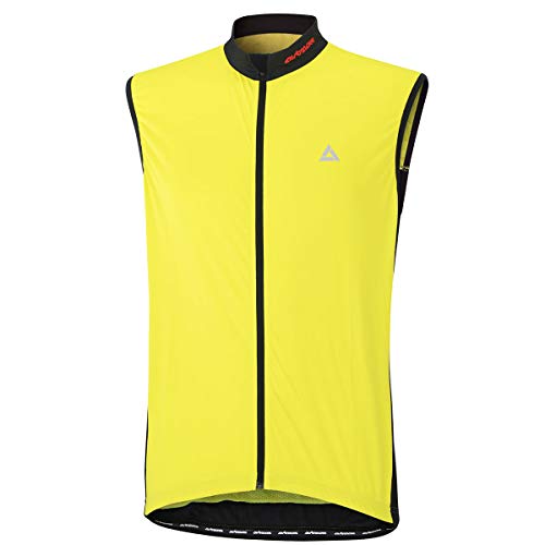 Airtracks Fahrradtrikot Kurzarm Ärmellos Comfort Line Radtrikot Jersey Bike Radler Shirt Atmungsaktiv Schnelltrocknend Reflektierend Größen XS S M XL XXL XXXL XXXXL - neon-schwarz - XXXL von Airtracks