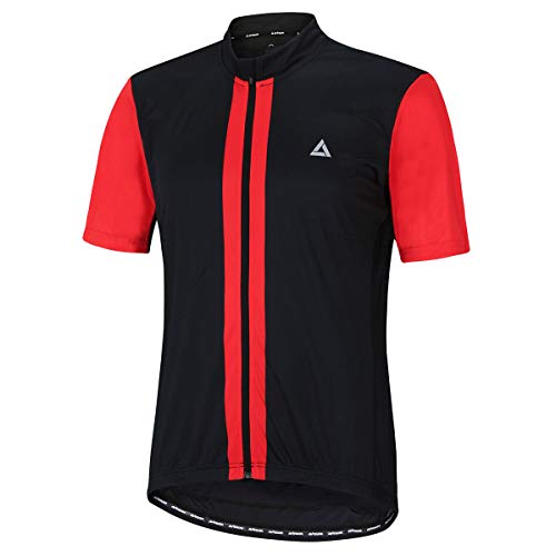 Airtracks Funktions Fahrradtrikot Kurzarm Pro Line II - schwarz-rot - L von Airtracks