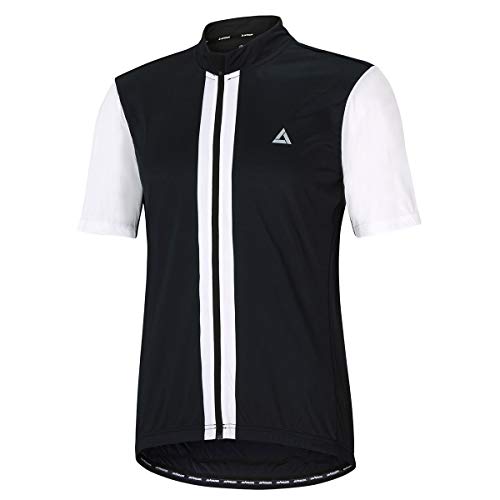 Airtracks Funktions Fahrradtrikot Kurzarm Pro Line II - schwarz-weiß - S von Airtracks