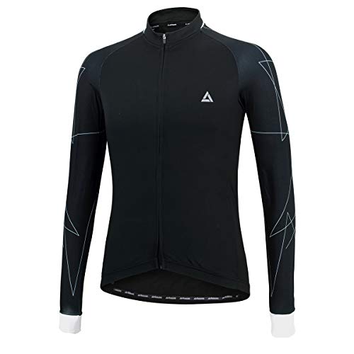 Airtracks Funktions Fahrradtrikot Langarm Pro Line - schwarz - XL von Airtracks