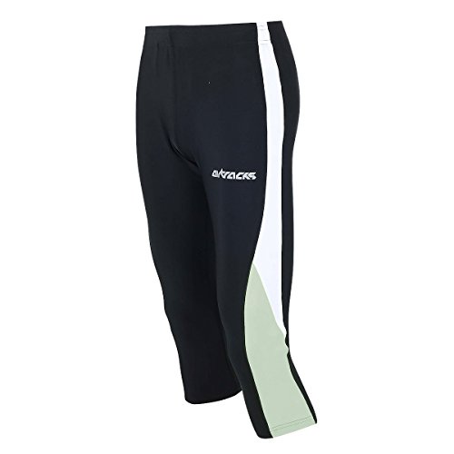 Airtracks Funktions Laufhose 3/4 Lang - Funktionshose - Running Tight - Atmungsaktiv - Kompression - Schnelltrocknend - schwarz - XXXL Airtracks Funktions Laufhose 3/4 Lang - Funktionshose - Running Tight - Atmungsaktiv - Kompression - Schnelltrocknend - schwarz - XXXL von Airtracks