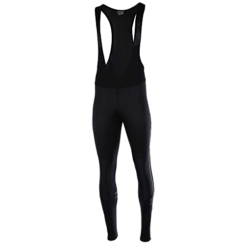 Airtracks Herren Winter Thermo Fahrradhose Lang mit Trägern Pro Line II Trägerhose BIB Radhose Träger Radlerhose gepolstert - XXL - schwarz-neon Airtracks Herren Winter Thermo Fahrradhose Lang mit Trägern Pro Line II Trägerhose BIB Radhose Träger Radlerhose gepolstert - XXL - schwarz-neon von Airtracks