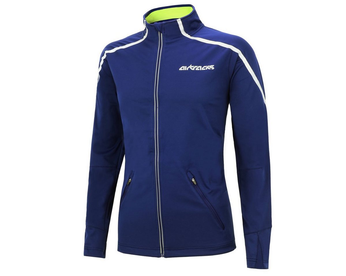 Airtracks Laufjacke Herren Thermo Laufjacke AIR TECH Softshell, Funktions Jacke für die kalte Jahreszeit Herbst-Winter, » S M L Xl XXL XXXL « von Airtracks