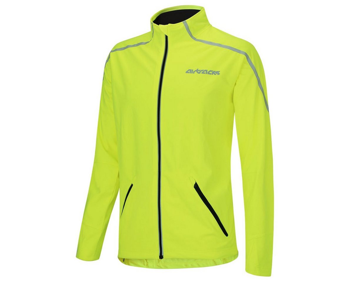 Airtracks Laufjacke Herren Thermo Laufjacke AIR TECH Softshell, Funktions Jacke für die kalte Jahreszeit Herbst-Winter, » S M L Xl XXL XXXL « von Airtracks