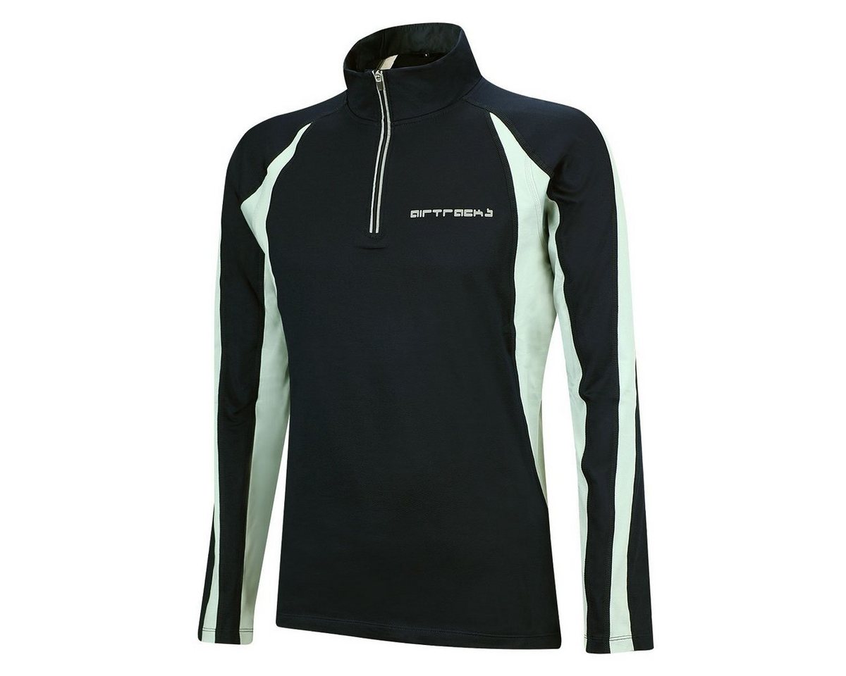 Airtracks Laufshirt Damen Thermo Laufshirt Langarm Pro Funktionsshirt mit ausgezeichneter thermischer Isolierkraft, bei kaltem Wetter Herbst - Winter, » S M L Xl XXL XXXL « von Airtracks