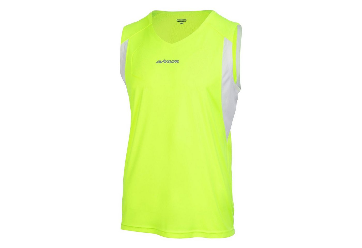 Airtracks Laufshirt Herren Laufshirt Ärmellos Tank-Top Pro Line Funktionsshirt mit optimalem Tragekomfort Atmungsaktiv, & Quick Dry Funktion < S M L XL XXL XXXL > von Airtracks