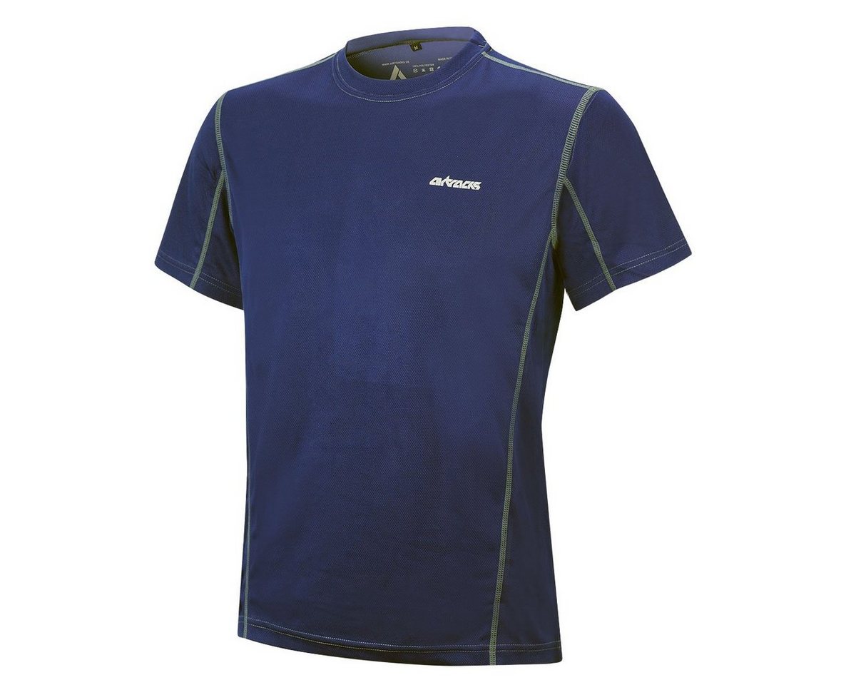 Airtracks Laufshirt Herren Laufshirt Kurzarm Pro Air Funktionsshirt mit optimalem Tragekomfort, Atmungsaktiv & Quick Dry Funktion, < S M L XL XXL XXXL > von Airtracks