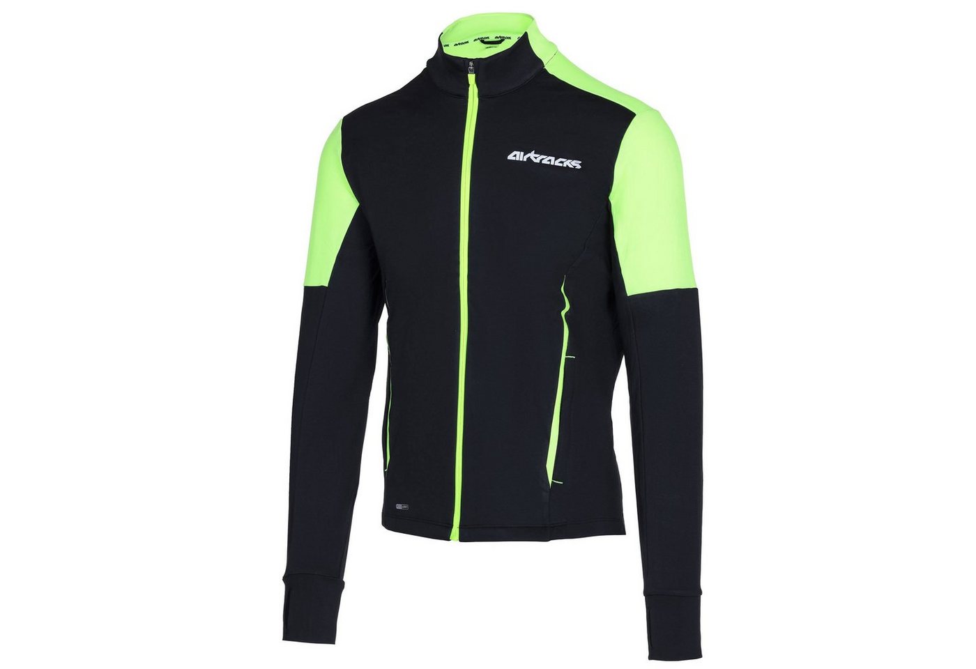 Airtracks Laufshirt Winter Herren Sweatshirt Langarm Pro Line (Funktionsshirt mit Fleece optimal) für die kalte Jahreszeit Herbst -Winter » S M L XL XXL « von Airtracks