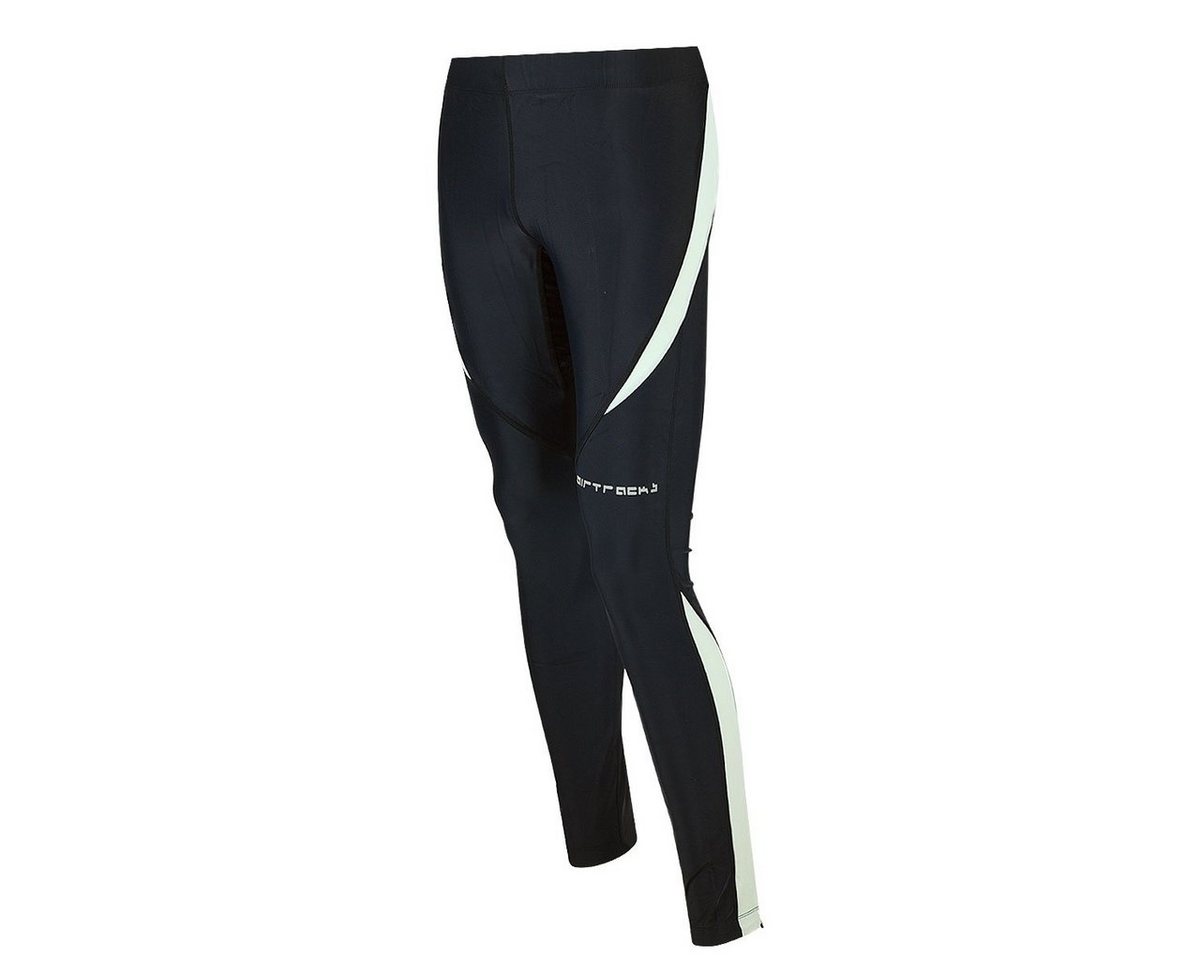 Airtracks Lauftights Damen Funktions Laufhose Lang Pro Sporthose mit Kompressionswirkung, Quick Dry Funktion » S M L Xl XXL XXXL « von Airtracks