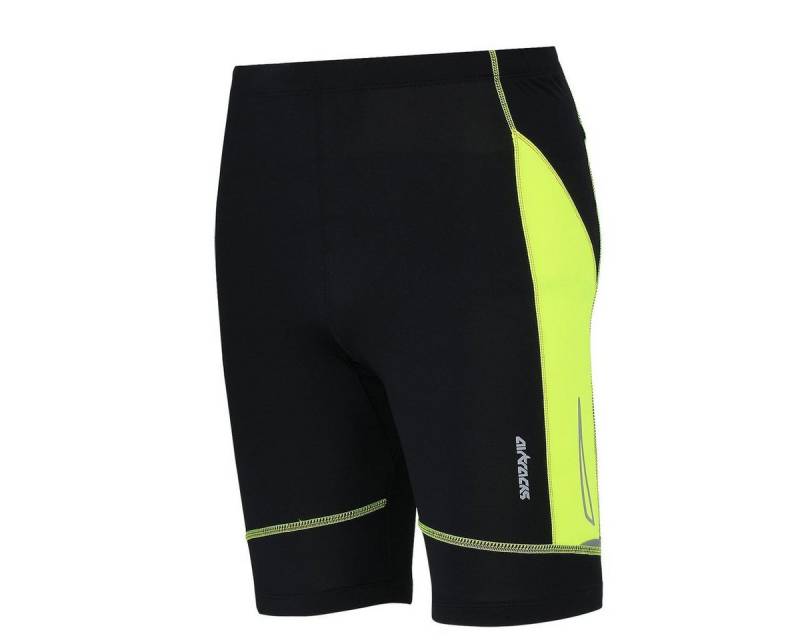 Airtracks Lauftights Herren Laufhose Kurz Pro Air (Sporthose mit Kompressionswirkung, & Quick Dry Funktion) » S M L Xl XXL XXXL « von Airtracks