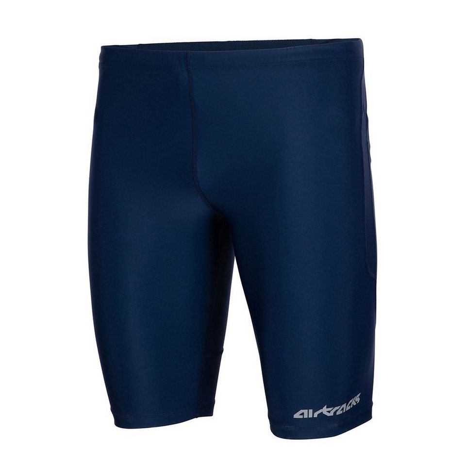 Airtracks Lauftights Herren Laufhose Kurz Pro Air Sporthose mit Kompressionswirkung, & Quick Dry Funktion, » S M L Xl XXL XXXL « von Airtracks