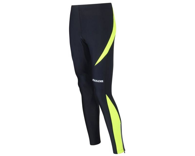 Airtracks Lauftights Herren Thermo Laufhose Lang Pro (Funktions Sporthose mit Thermoqualität, Herbst - Winter) » S M L XL XXL XXXL « von Airtracks