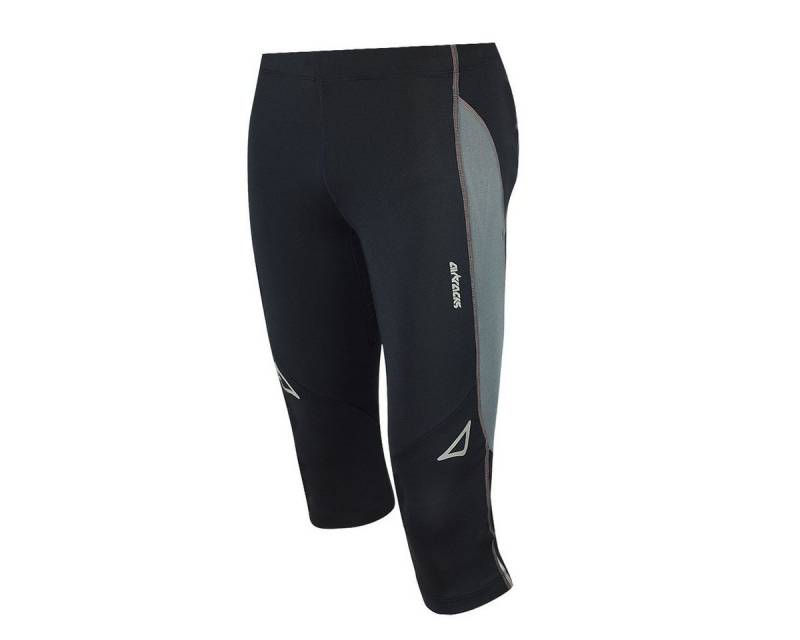 Airtracks Lauftights Laufhose 3/4 Lang Pro Air (Sporthose mit Kompressionswirkung & Quick Dry Funktion) » S M L XL XXL XXXL « von Airtracks