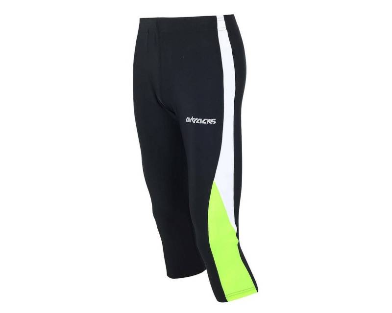 Airtracks Lauftights Laufhose 3/4 Lang (Sporthose mit Kompressionswirkung) & Quick Dry Funktion » S M L Xl XXL XXXL « von Airtracks