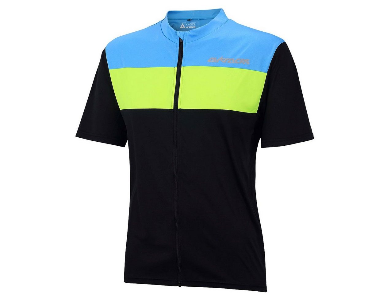 Airtracks Radtrikot Herren Fahrradtrikot Kurzarm Pro Air (atmungsaktives Radtrikot - Jersey mit Quick Dry & Anti-UV) » S M L XL XXL XXXL « von Airtracks