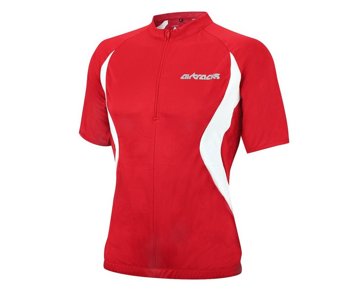 Airtracks Radtrikot Herren Fahrradtrikot Kurzarm Team (atmungsaktives Radtrikot - Jersey mit Quick Dry & Anti-UV) » S M L XL XXL XXXL « von Airtracks