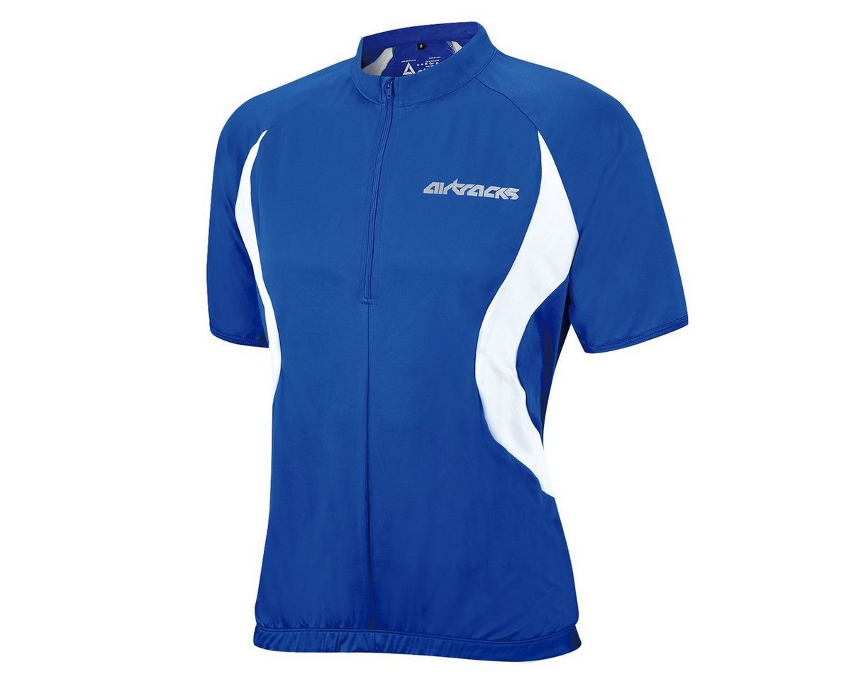 Airtracks Radtrikot Herren Fahrradtrikot Kurzarm Team (atmungsaktives Radtrikot - Jersey mit Quick Dry & Anti-UV) » S M L XL XXL XXXL « von Airtracks