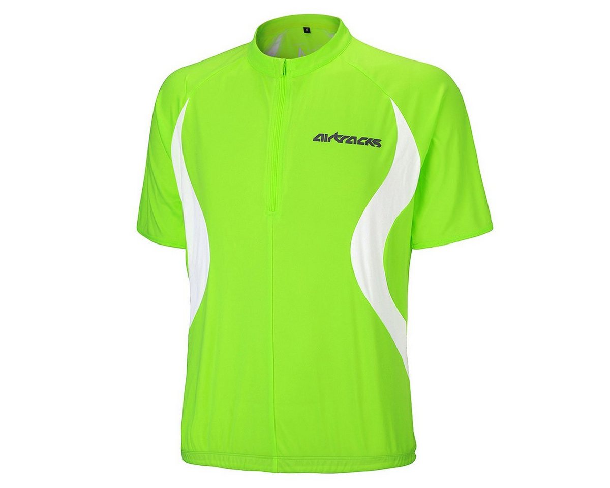 Airtracks Radtrikot Herren Fahrradtrikot Kurzarm Team (atmungsaktives Radtrikot - Jersey mit Quick Dry & Anti-UV) » S M L XL XXL XXXL « von Airtracks