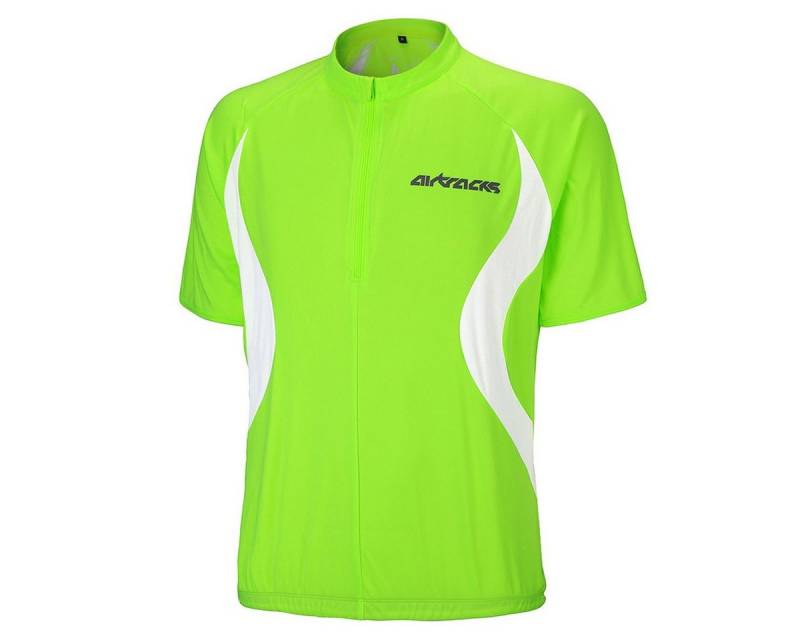 Airtracks Radtrikot Herren Fahrradtrikot Kurzarm Team (atmungsaktives Radtrikot - Jersey mit Quick Dry & Anti-UV) » S M L XL XXL XXXL « von Airtracks