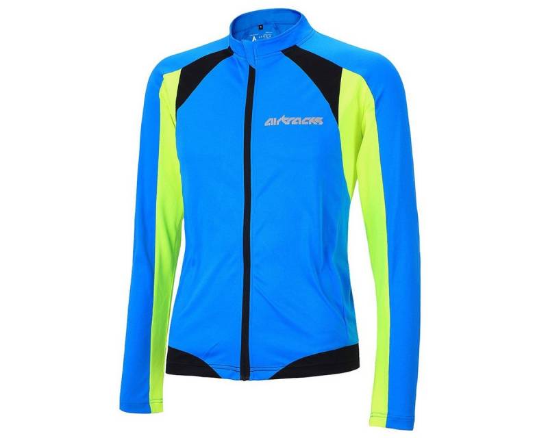 Airtracks Radtrikot Herren Fahrradtrikot Langarm Pro T Radtrikot - Jersey mit Quick Dry & Anti-UV » S M L XL XXL XXXL « Airtracks Radtrikot Herren Fahrradtrikot Langarm Pro T Radtrikot - Jersey mit Quick Dry & Anti-UV » S M L XL XXL XXXL « von Airtracks