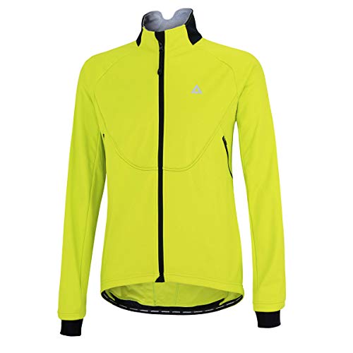 Airtracks Herren Winter Thermo Fahrradjacke Radjacke Softshelljacke Pro Line II Wasserdicht Winddicht - neon XXL von Airtracks