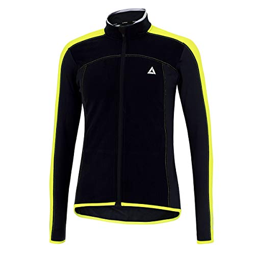 Airtracks Thermo Funktions Fahrradtrikot Lang Pro Line -schwarz-neon - XXXL von Airtracks