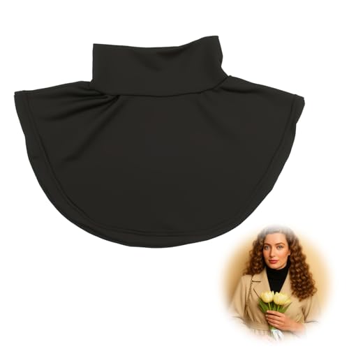 Aisikoo Eleganter Krageneinsatz Damen – Blusenkragen Einsatz Damen aus Baumwolle, Blusenkragen für Blusenrock, Stilvoller Blusenkragen Einsatz für eleganten Look von Aisikoo