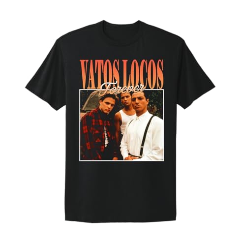 Blood In Blood Out T-Shirt Vatos Locos Forever Black T-Shirt Black XL von Aisili