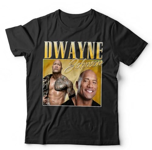 Dwayne Johnson Appreciation Tshirt Unisex Homage Throwback Rock Black S Dwayne Johnson Appreciation Tshirt Unisex Homage Throwback Rock Black S von Aisili
