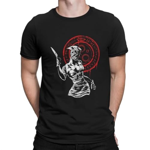 Hell-o Nurse Silent Hill Game Tshirt Casual Punk T Shirt Streetwear Homme Pure Cotton Ofertas Short Sleeve Tops Black 3XL Hell-o Nurse Silent Hill Game Tshirt Casual Punk T Shirt Streetwear Homme Pure Cotton Ofertas Short Sleeve Tops Black 3XL von Aisili