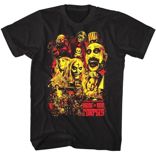 House of 1000 Corpses Movie Poster Men's T Shirt Black XXL von Aisili