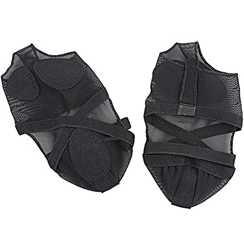 Aisoway 1 Paar Tanz Paws Ganzkörper-Mesh-Stretch Lyrical Schuhe Ballsaal Jazz Praxis Vorfuß Pads Halb Lyrical Schuhe Access Größe L von Aisoway