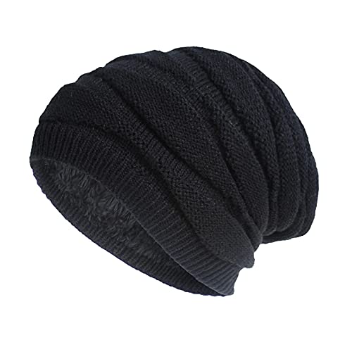 Aisprts wintermütze Herren Damen mit Fleecefutter,Weich Slouch Beanie Strickmütze Warme Winter Mütze für Männer Frauen von Aisprts