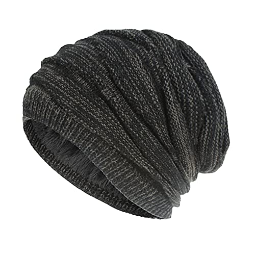 Aisprts wintermütze Herren Damen mit Fleecefutter,Weich Slouch Beanie Strickmütze Warme Winter Mütze für Männer Frauen von Aisprts