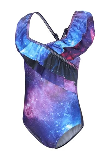 Aisyee Badeanzug Mädchen Kinder Einteiliger Schwimmanzug Mädchen Bademode 122 128/7-8 Jahre von Aisyee