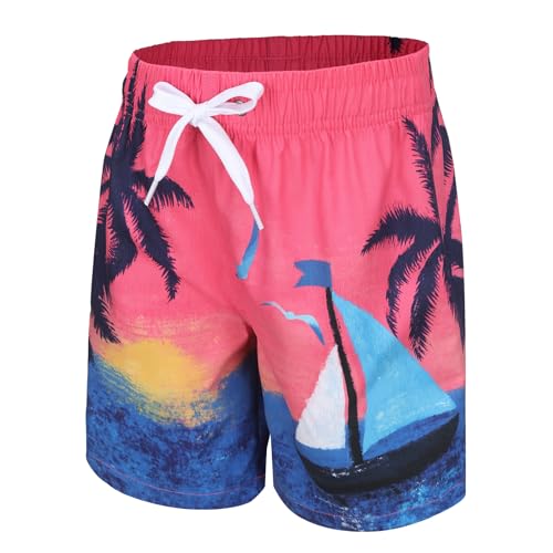 Aisyee Badehose Kinder Badeshorts Schnell Trocknende Boardshorts Jungen Strand Shorts 152 158/13-14 Jahre von Aisyee