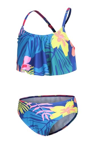 Aisyee Bikini Mädchen Badeanzug Kinder Zweiteiler Bademode Mädchen Badebekleidung 158 164/15-16 Jahre von Aisyee