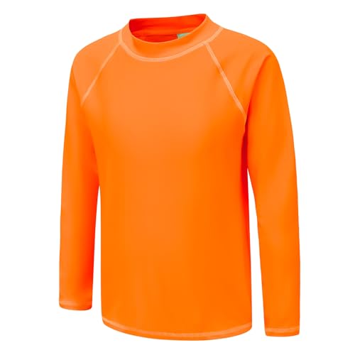Aisyee UV Shirt Kinder Schwimmshirt Jungen Einteiler Langarm Badeshirt Jungen Badeanzug 122 128/7-8 Jahre von Aisyee